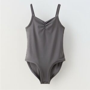 Zara Ruched Ballet Bodysuit
